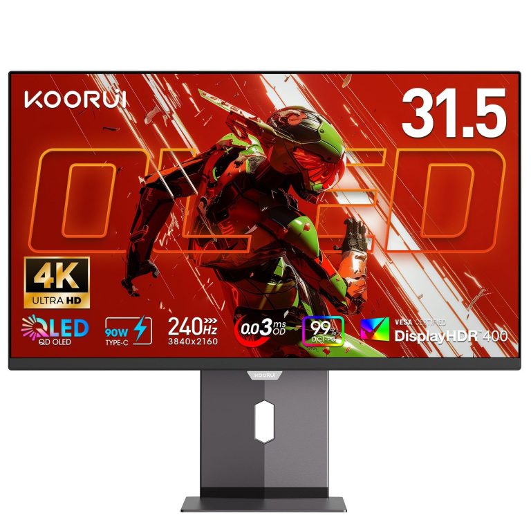 Koorui S3241XO 31.5" 4K 240Hz QD-OLED Gaming Monitor