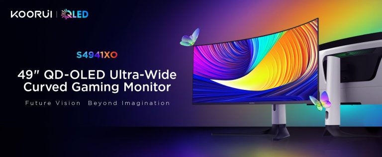 Koorui S4941XO 49" DQHD 240Hz QD-OLED Curved Gaming Monitor