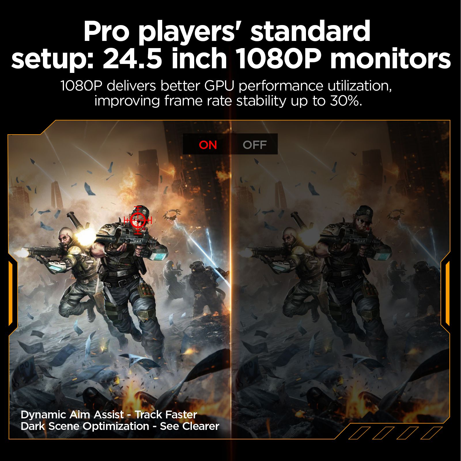 Koorui G2511P 24.5" FHD 200Hz Fast IPS Gaming Monitor - Image 4