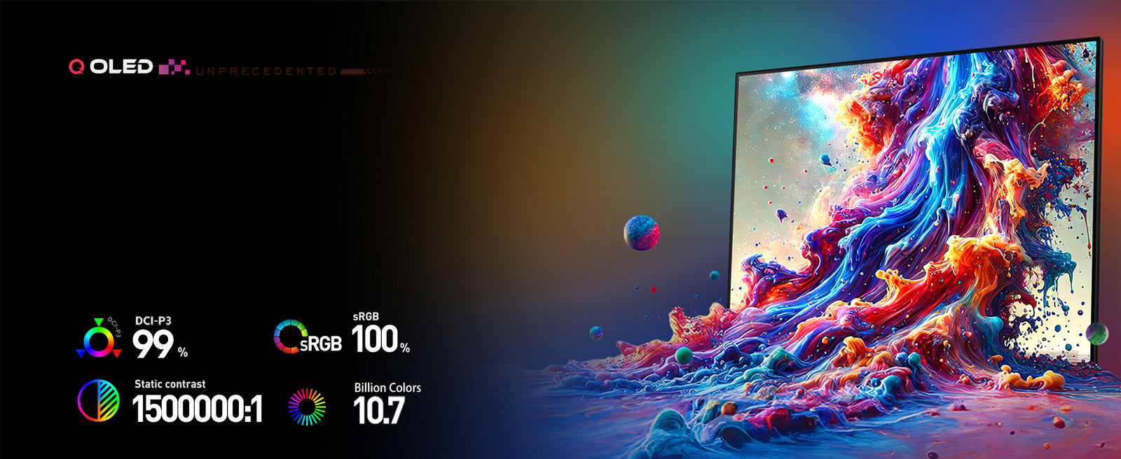 Wide Color Gamut,Professional Grade Color Accuracy