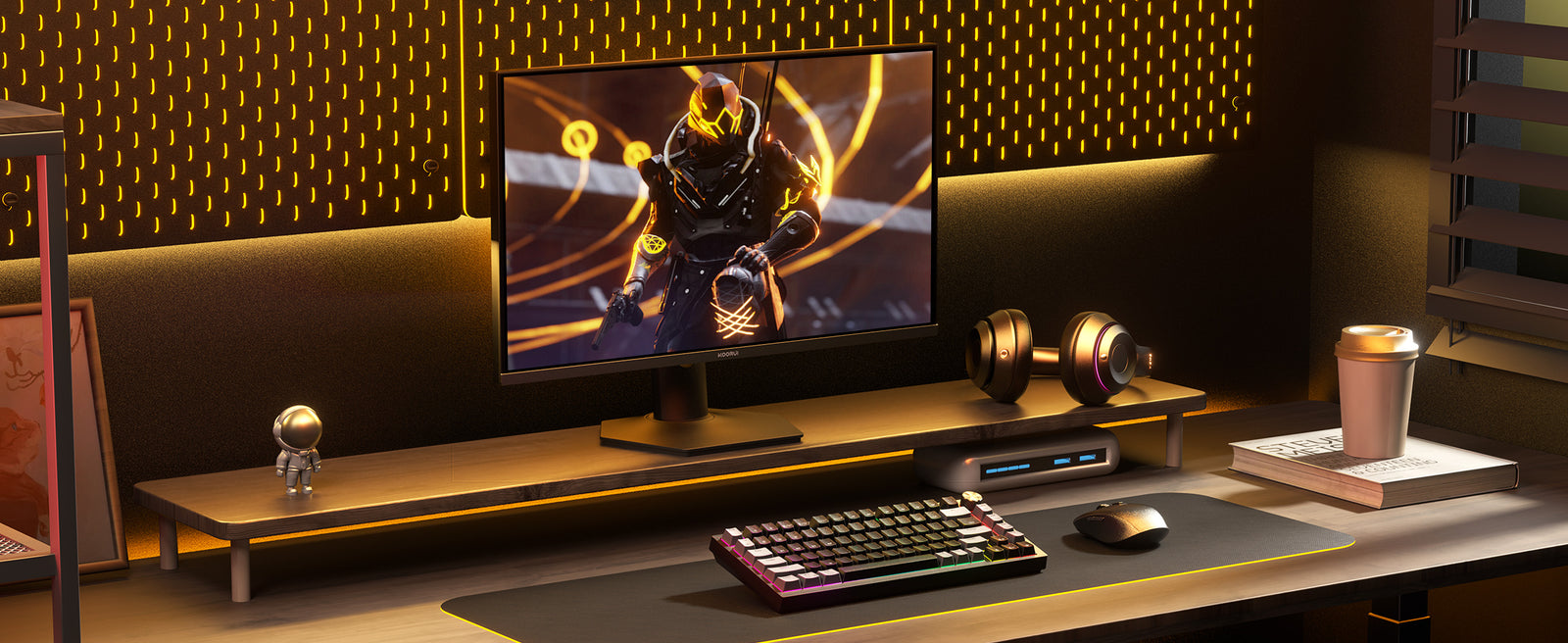 Koorui S2741LM 27" 4K 160Hz Dual-Mode (320Hz FHD) Mini LED Gaming Monitor feature