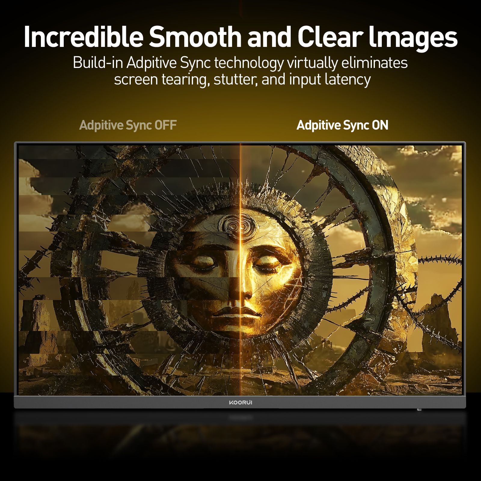 Koorui S2741LM 27" 4K 160Hz Dual-Mode (320Hz FHD) Mini LED Gaming Monitor - Image 6
