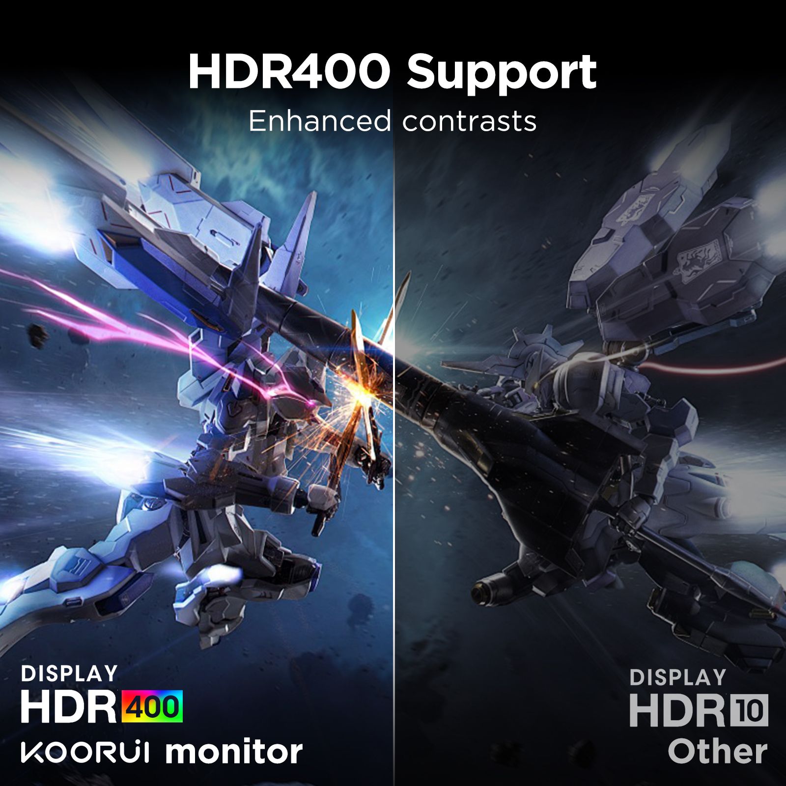 Koorui 34E6UC 34" UWQHD 165Hz VA Curved Gaming Monitor - Image 8